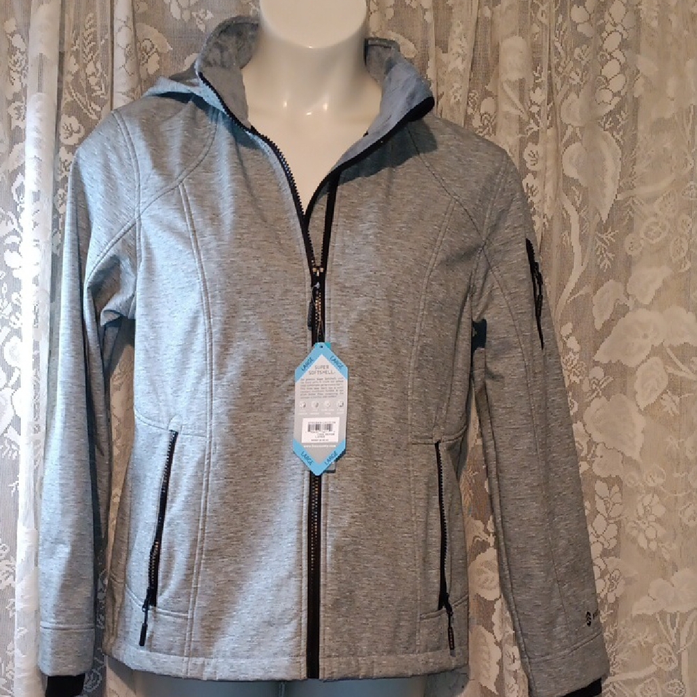 Free Country Gray Utility Jacket